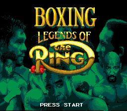 Boxing Legends of the Ring